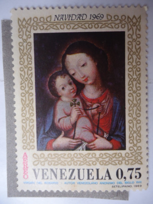 Navidad 1969 - Virgen del Rosario.