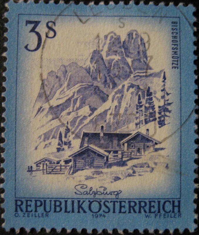 Bischofsmütze, Salzburg.