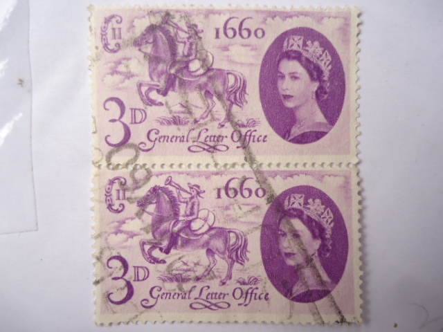 3er. Centenario de la Of. de Correo 1960- Elizabeth II - General Letter Office.