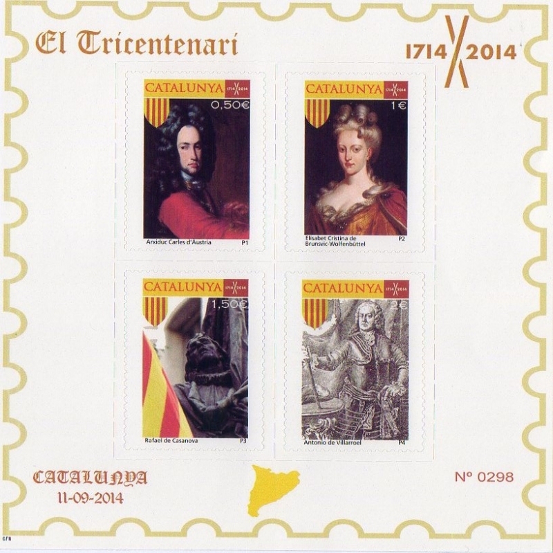 Tricentenario  Cataluña 1714/2014