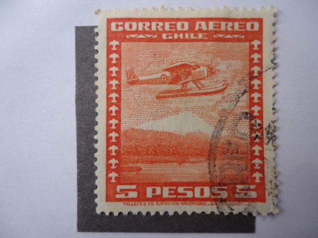 Correo Aéreo de CHile - Scott C43.