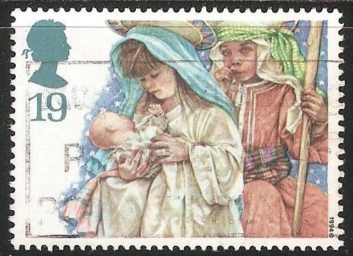Maria y Jose con niño Jesus