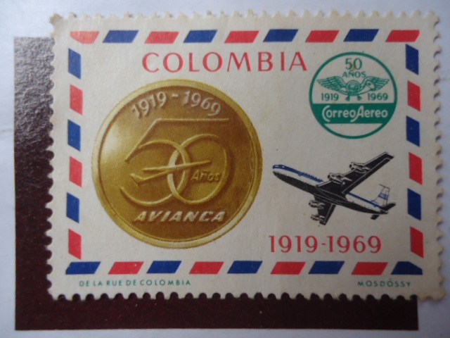 50 Años 1919-1969-Correo Aéreo