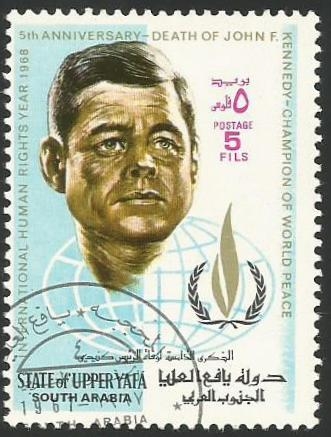 State of Upper Yafa - 5to aniversario de la muerte de John F Kennedy