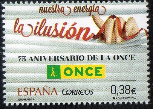 4895.-Efemérides. 75º Aniversario de la ONCE.