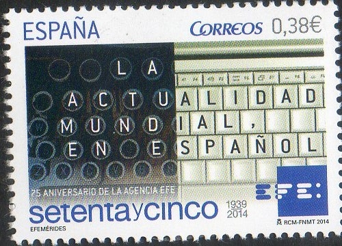 4896-Efemérides. 75º Aniversario de la agenci EFE.