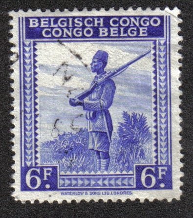 Soldado Indigena, Congo Belga