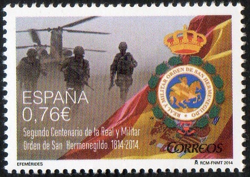 4906-Bicentenario de la Real y militar orden de San Hermenegildo.