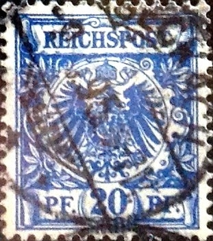 Intercambio 0,70 usd 20 pf. 1889