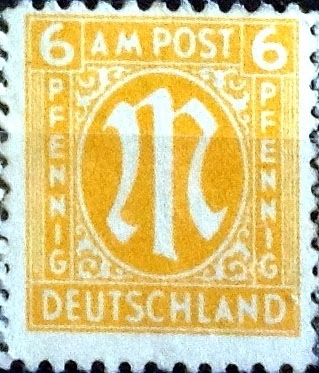 Intercambio 0,20 usd 6 pf. 1945