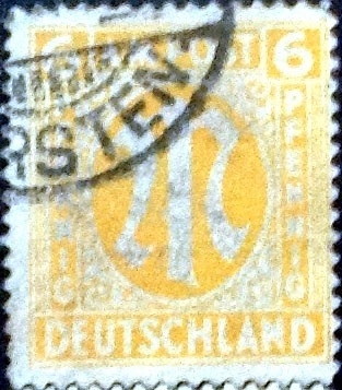 Intercambio 0,60 usd 6 pf. 1945
