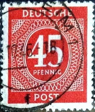 Intercambio 0,30 usd 45 pf. 1946