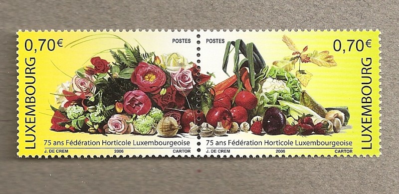 75 años federación hortícola Luxemburgo