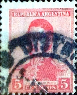 Intercambio 0,25 usd  5 cent. 1917