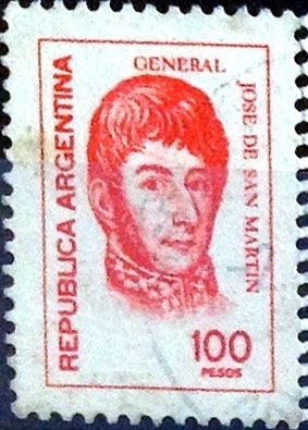 Intercambio 0,25 usd 100 pesos. 1976