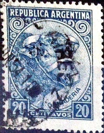 Intercambio 0,20 usd 20 cent. 1951