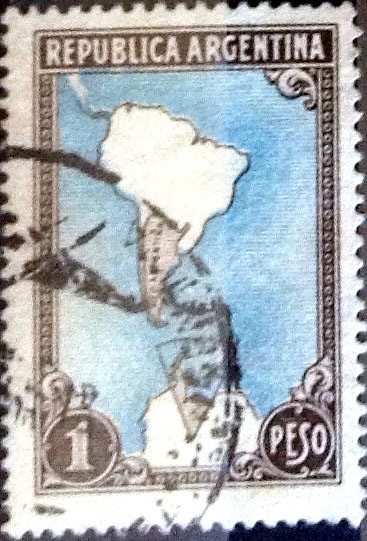 Intercambio 0,20 usd  1 peso. 1951