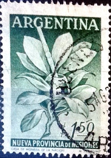 Intercambio 0,20 usd  1,50 pesos. 1956