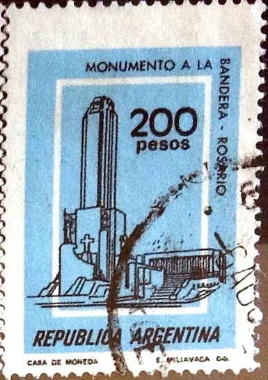 Intercambio 0,25 usd  200 pesos 1979