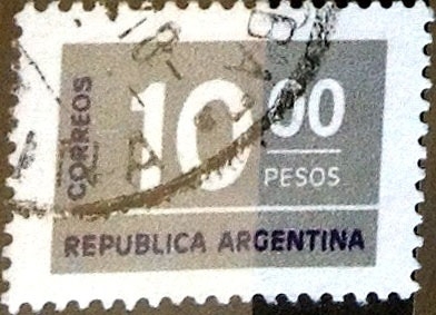 Intercambio 0,20 usd 10 pesos 1976
