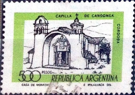 Intercambio 0,20 usd 500 peso 1977