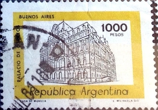 Intercambio 0,40 usd 1000 pesos 1977