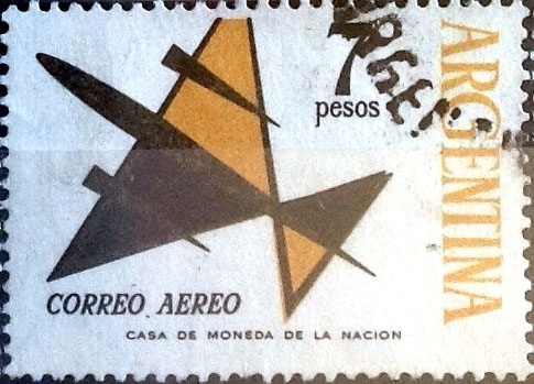Intercambio nfb 0,20 usd 7 pesos. 1964