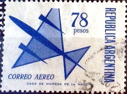 Intercambio 0,60 usd 78 pesos. 1967