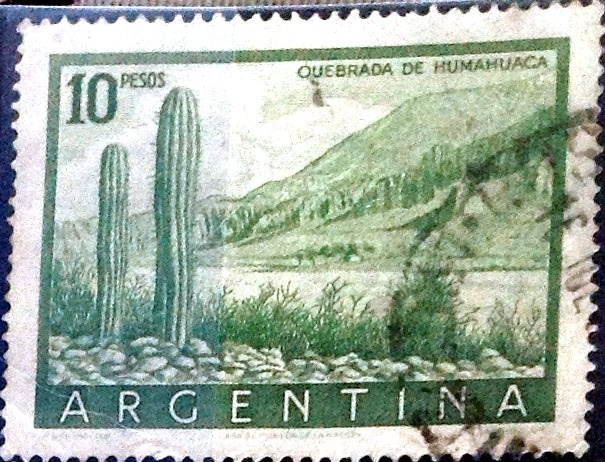 Intercambio 0,80 usd 10 pesos 1955