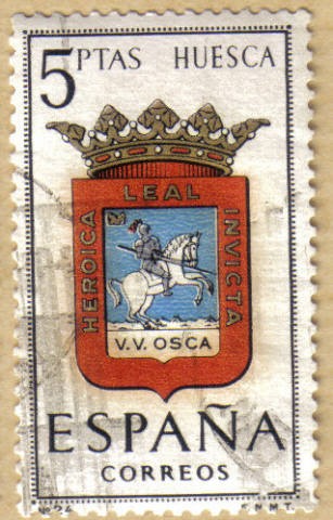 HUESCA - Escudos Provincias España