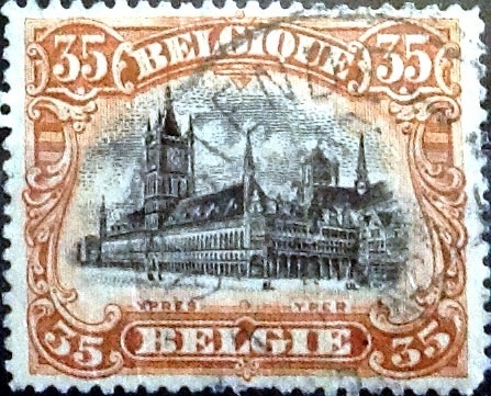 Intercambio 0,30 usd 35 cent. 1915