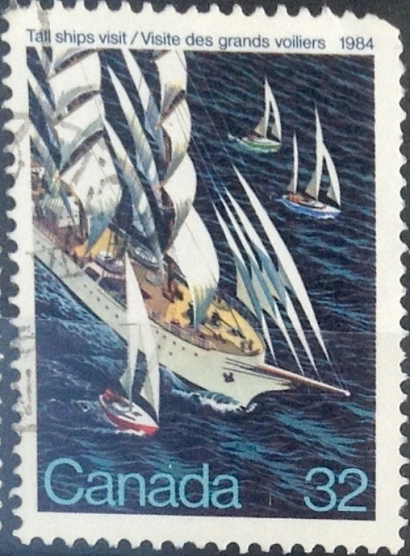 Intercambio 0,20 usd 32 cent. 1984