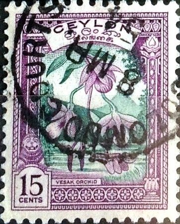 Intercambio 0,45 usd 15 cent. 1950
