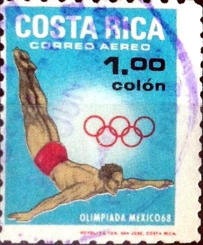 Intercambio nfb 0,25 usd 1 colon 1968