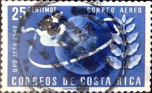 Intercambio 0,20 usd 25 cent. 1950