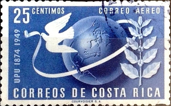 Intercambio nfb 0,20 usd 25 cent. 1950