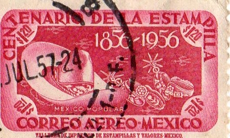 CENTENARIO DE LA ESTAMPILLA 1856-1956