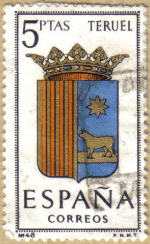 TERUEL - Escudos Provincias España