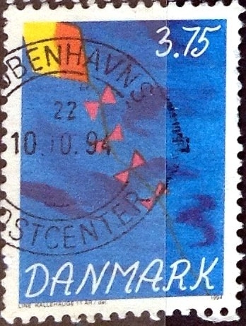 Intercambio 0,30 usd 3,75 krone 1994