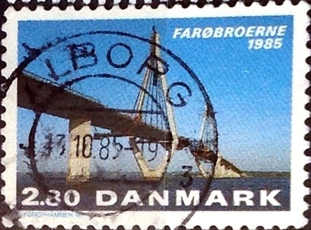 Intercambio 0,25 usd 2,80 krone 1985