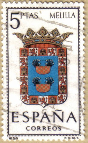 MELILLA - Escudos Provincias España