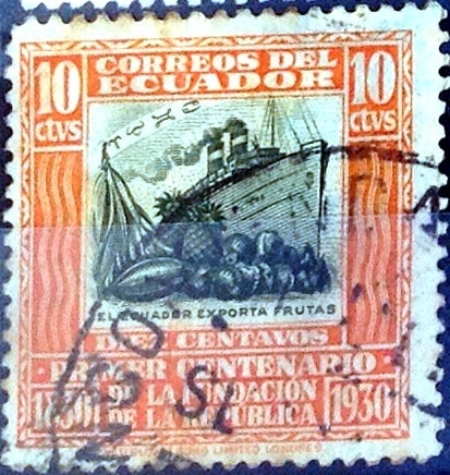 Intercambio 0,20 usd 10 cent. 1930