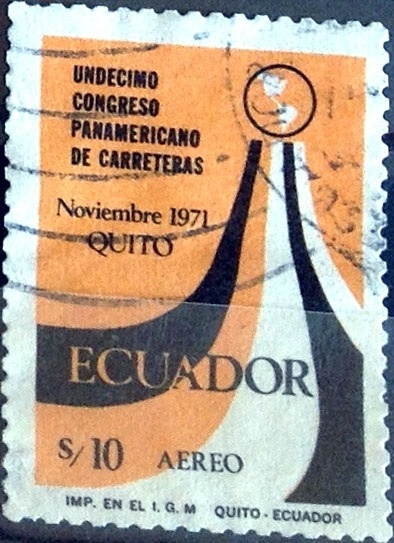 Intercambio 1,00 usd 10 sucre. 1971