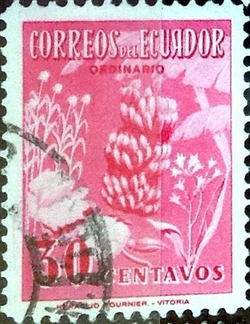 Intercambio 0,20 usd 30 cent. 1954