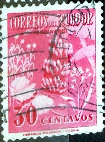 Intercambio 0,20 usd 30 cent. 1954
