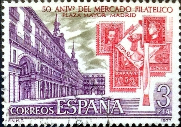 Intercambio 0,20 usd 3 ptas. 1977