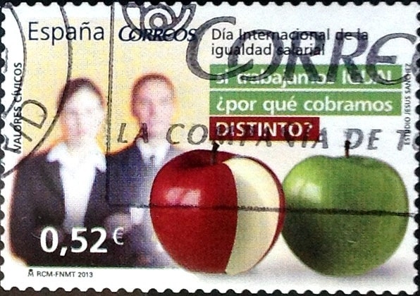 Intercambio 0,60 usd 52 cent. 2013