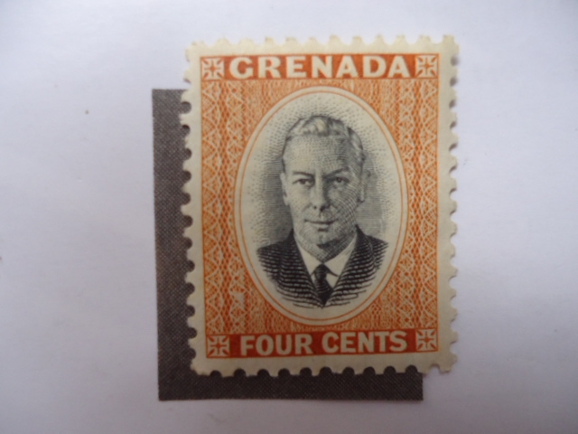 Jorge VI - Grenada Four Cents.