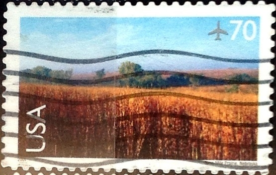 Intercambio 0,30 usd 70 cent. 2001