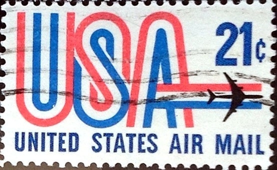Intercambio 0,20 usd 21 cent. 1971